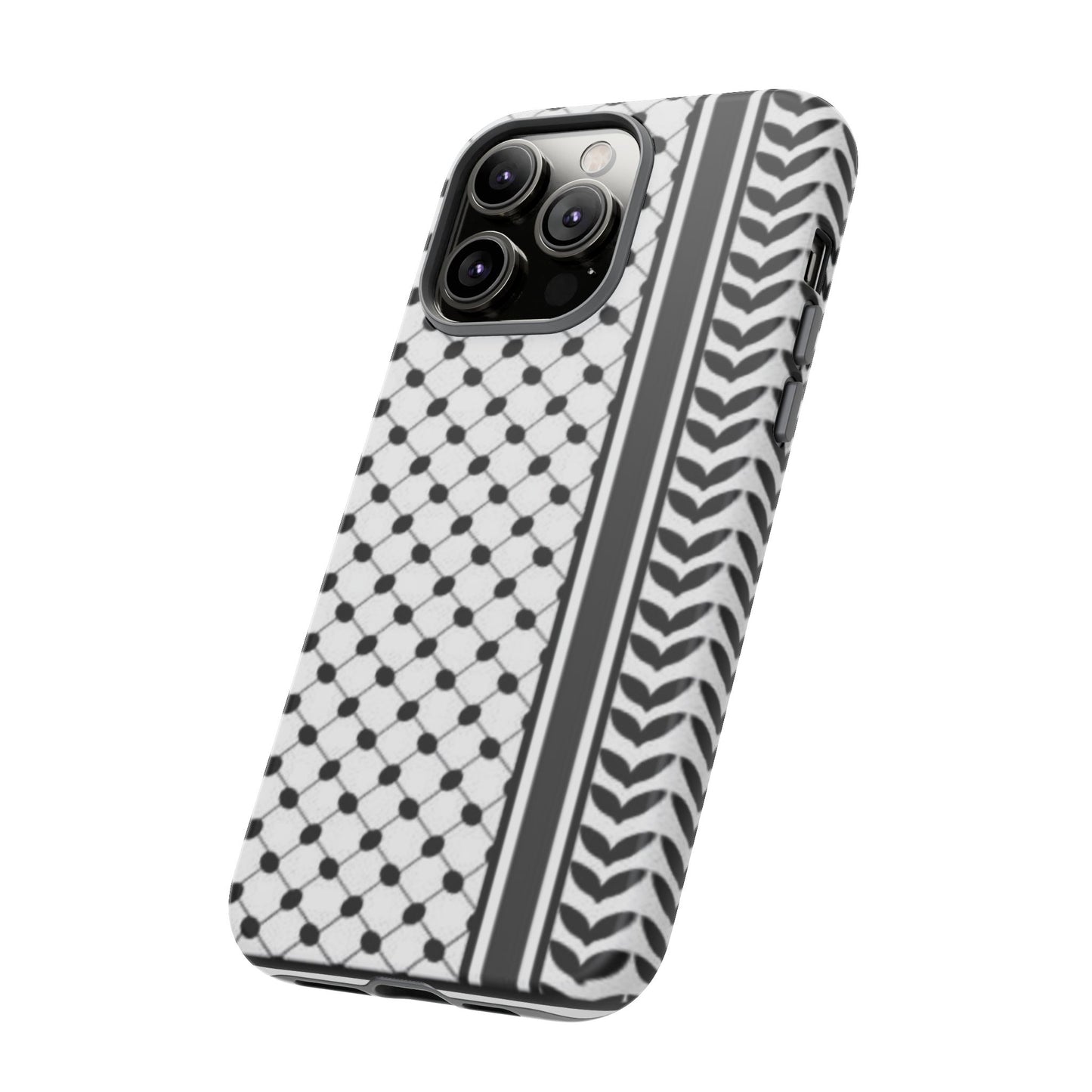 White & Black Keffiyeh Heritage