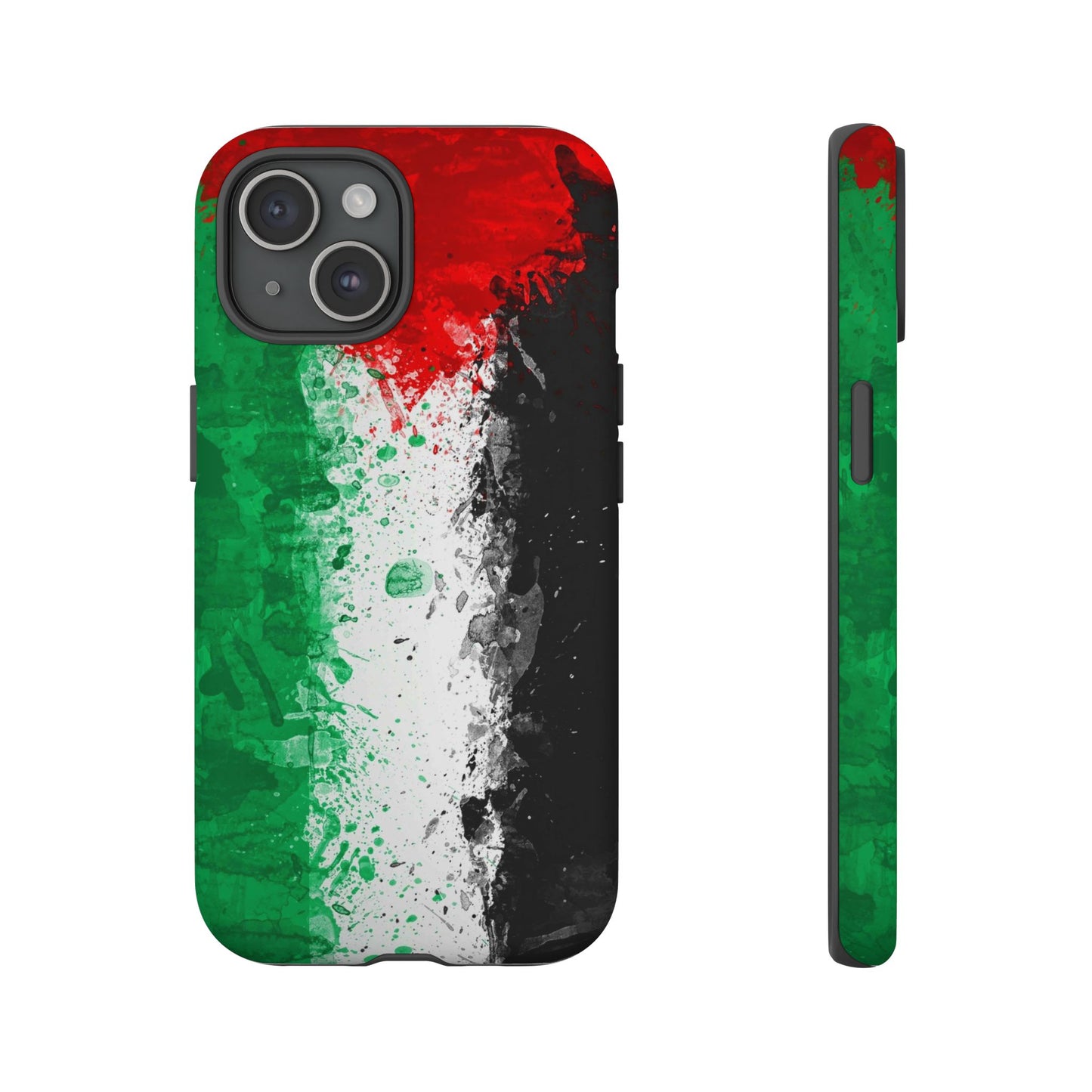 Palestine Flag: Paint Style