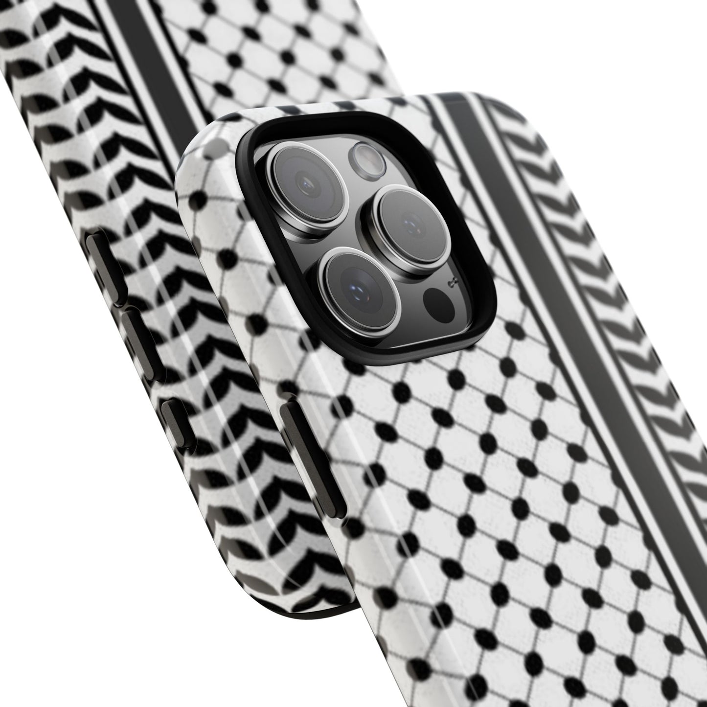 White & Black Keffiyeh Heritage