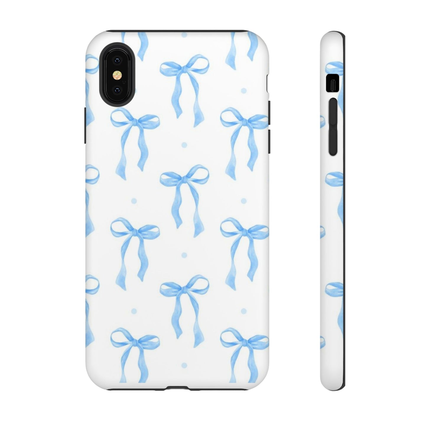 Blue Bow Phone Case