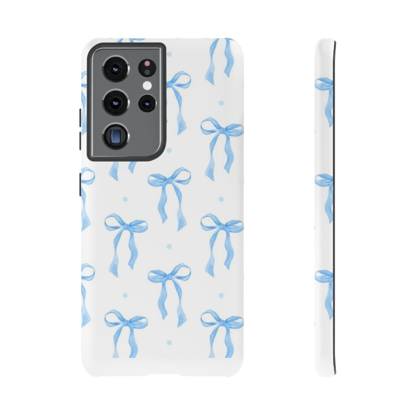 Blue Bow Phone Case