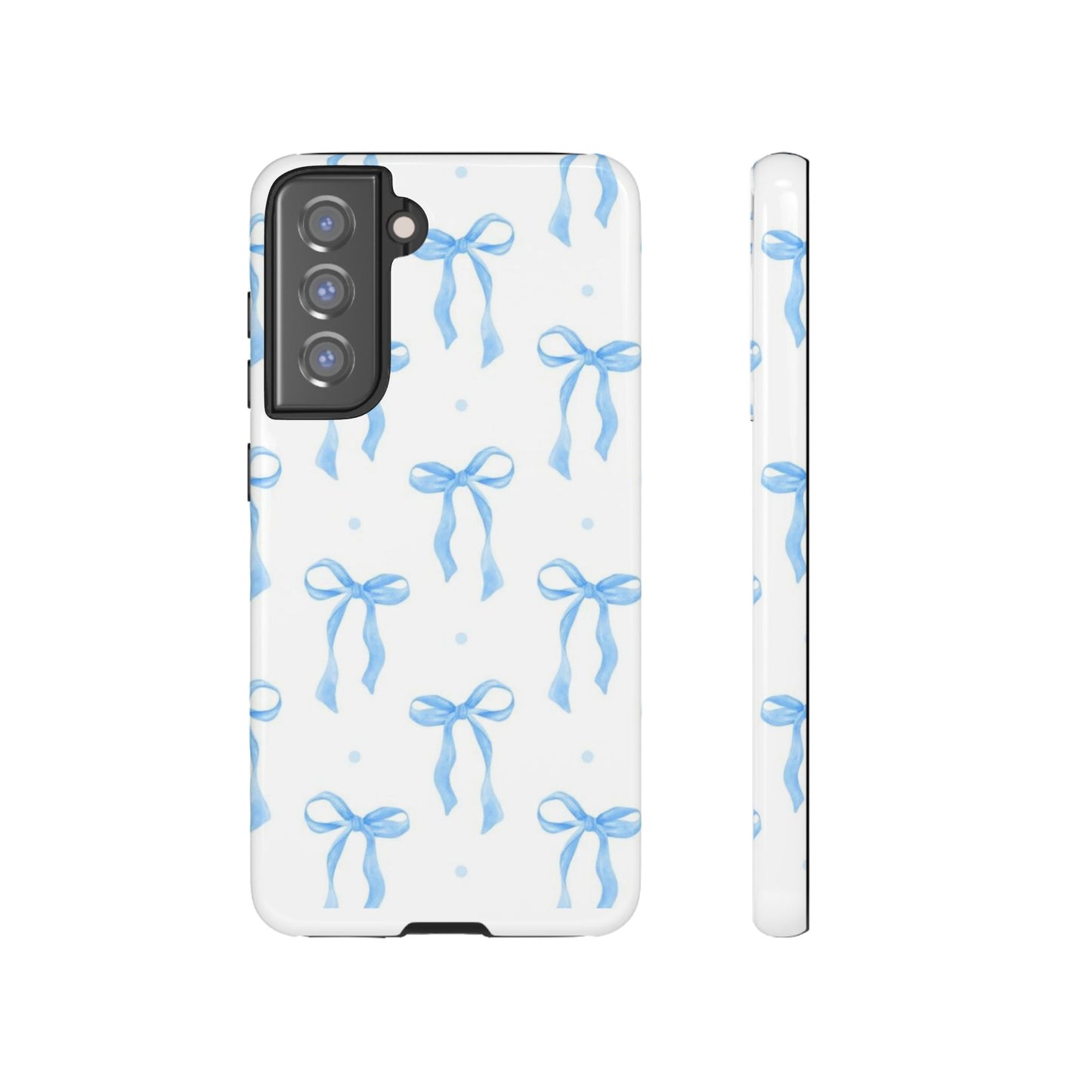 Blue Bow Phone Case