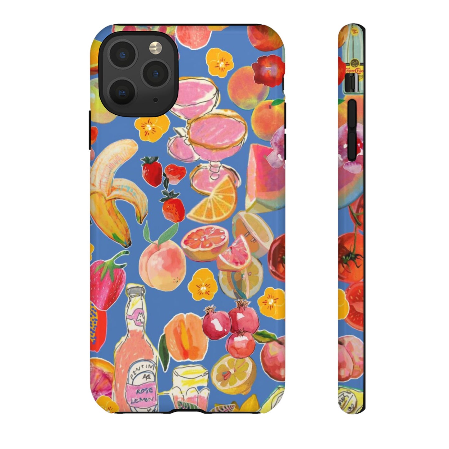 Colorful Fruit Collage Phone Case