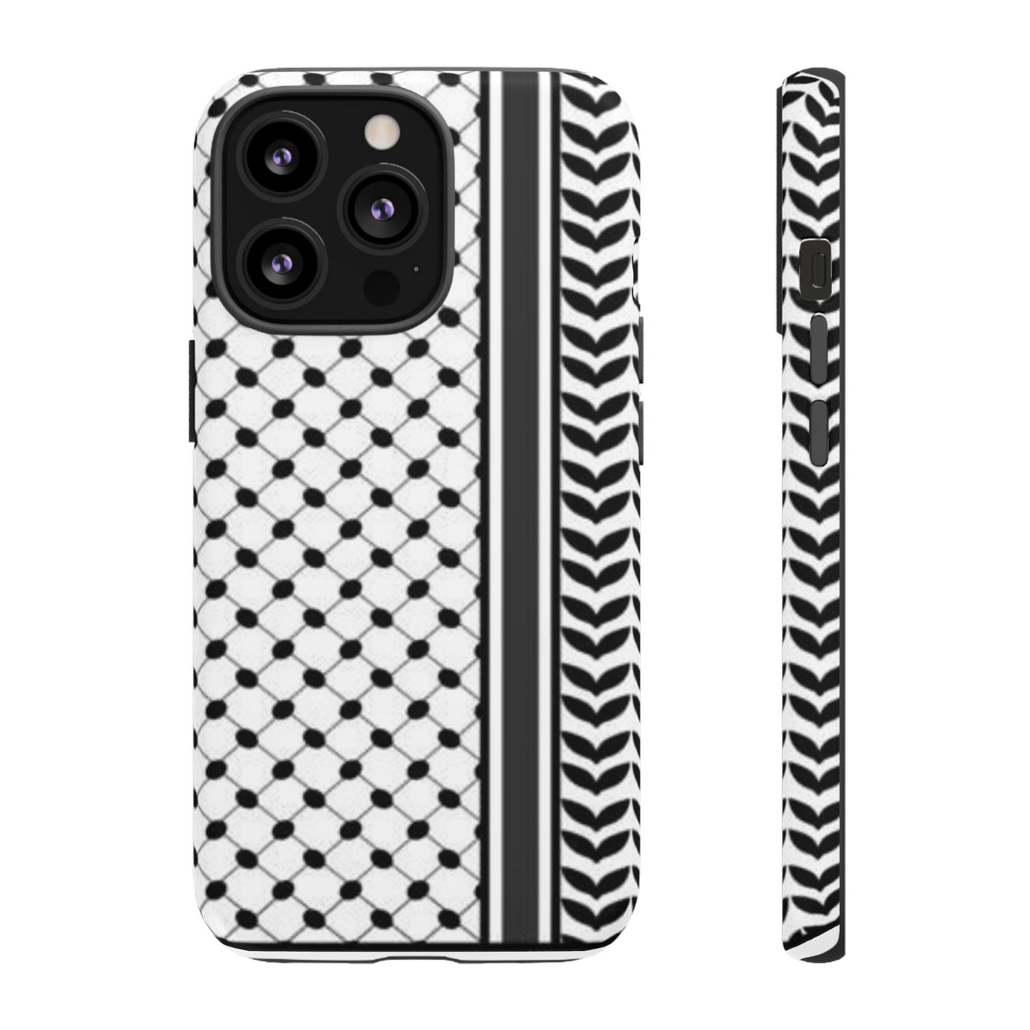 White & Black Keffiyeh Heritage
