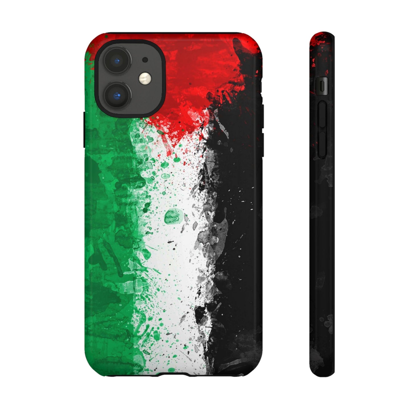 Palestine Flag: Paint Style