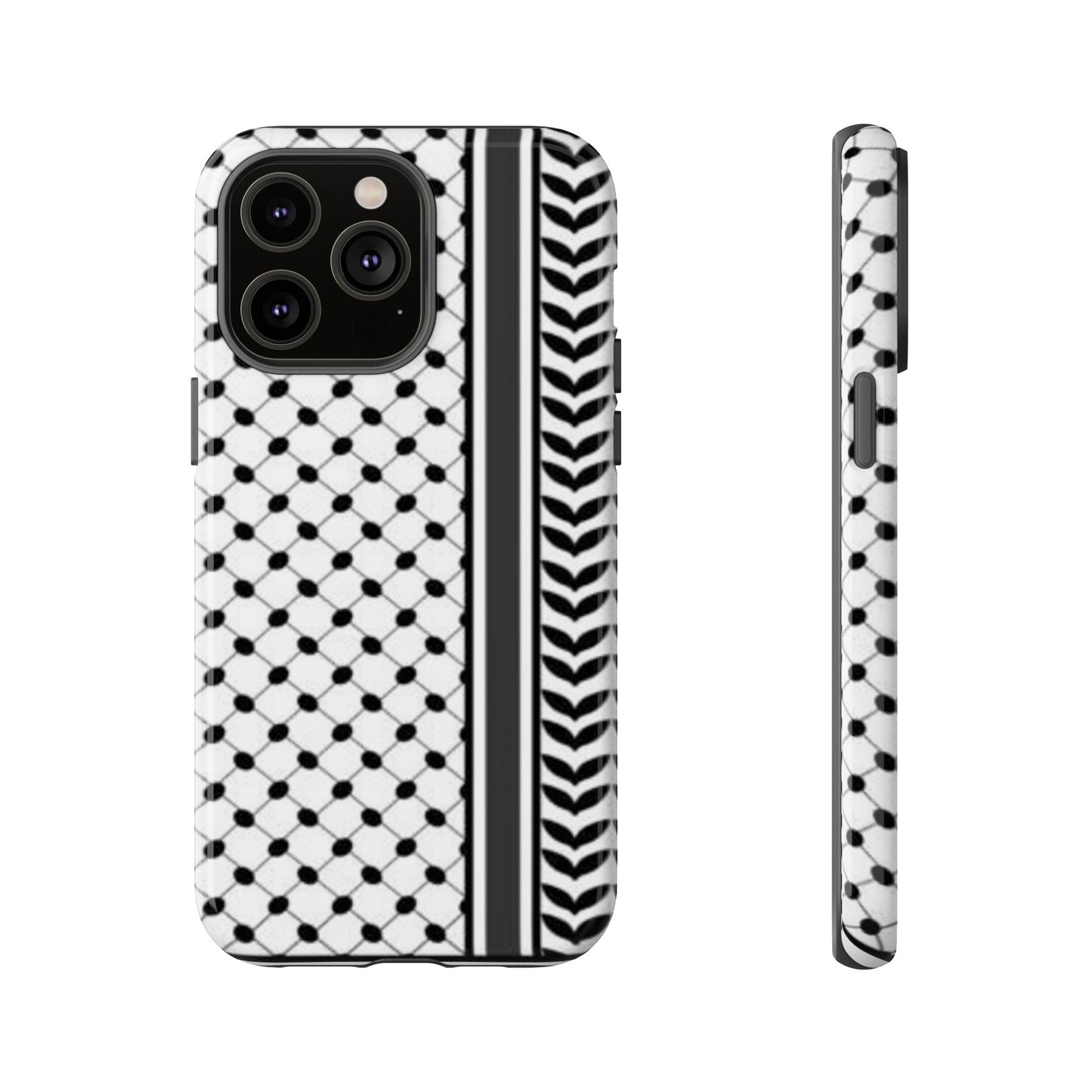White & Black Keffiyeh Heritage