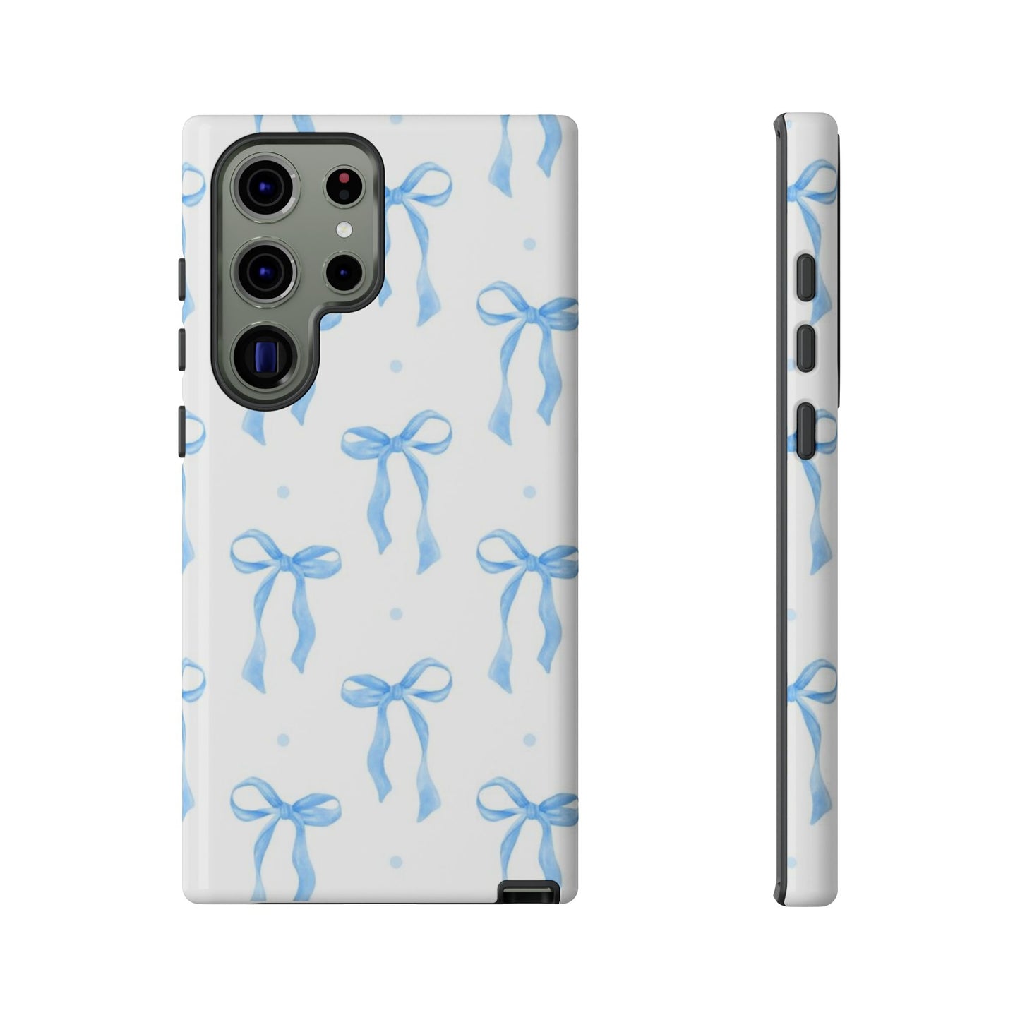 Blue Bow Phone Case