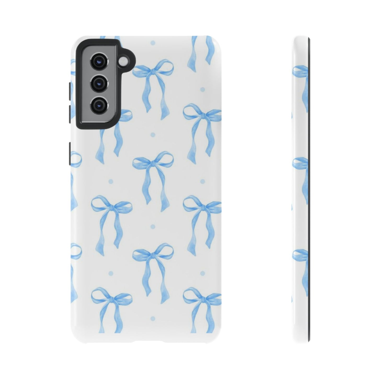 Blue Bow Phone Case