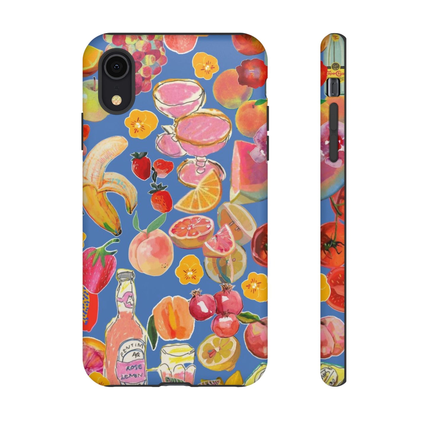 Colorful Fruit Collage Phone Case