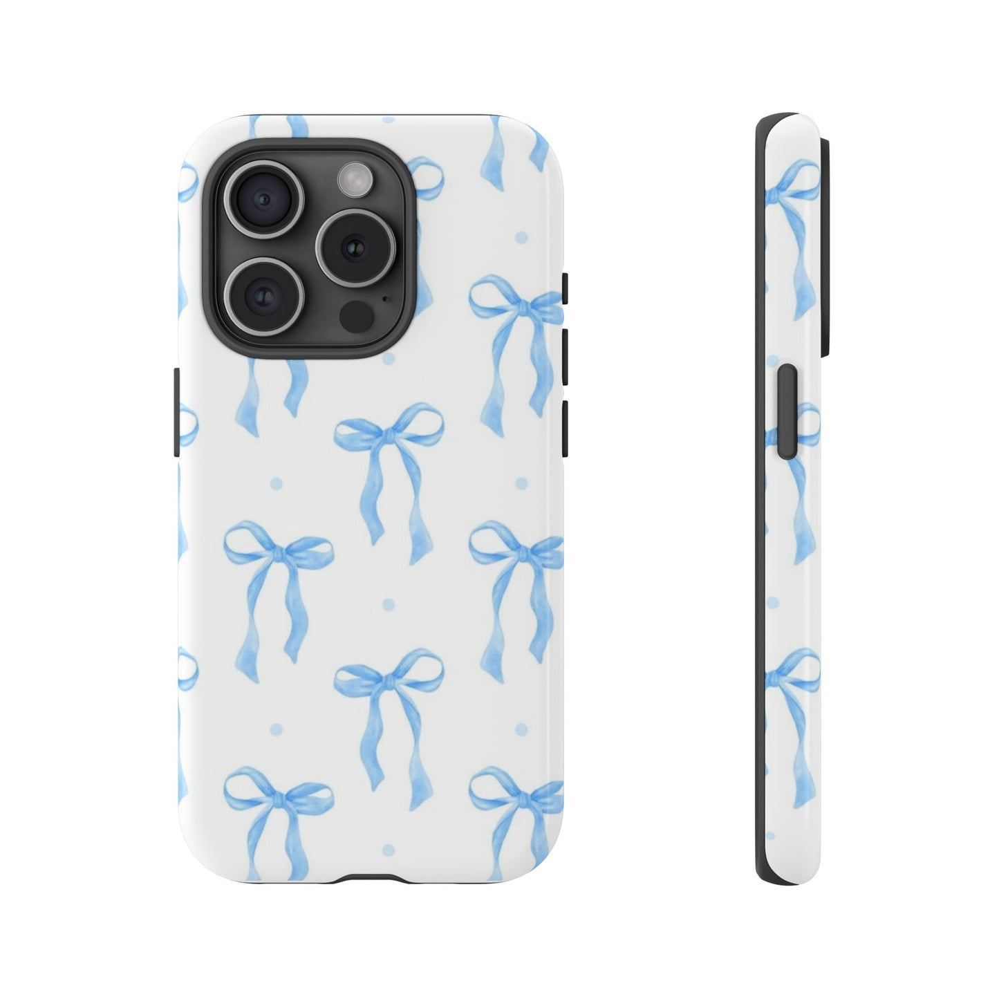Blue Bow Phone Case