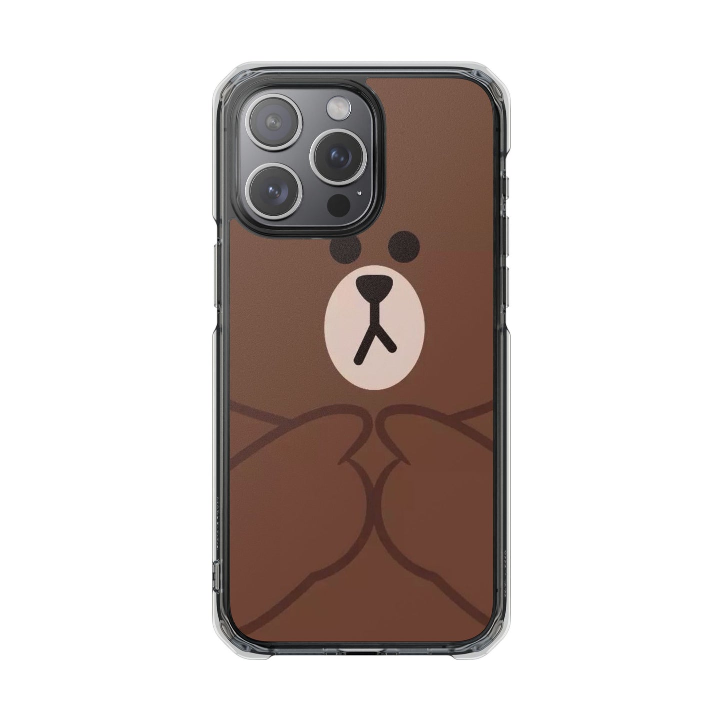 Bear Design Magnetic Phone Case