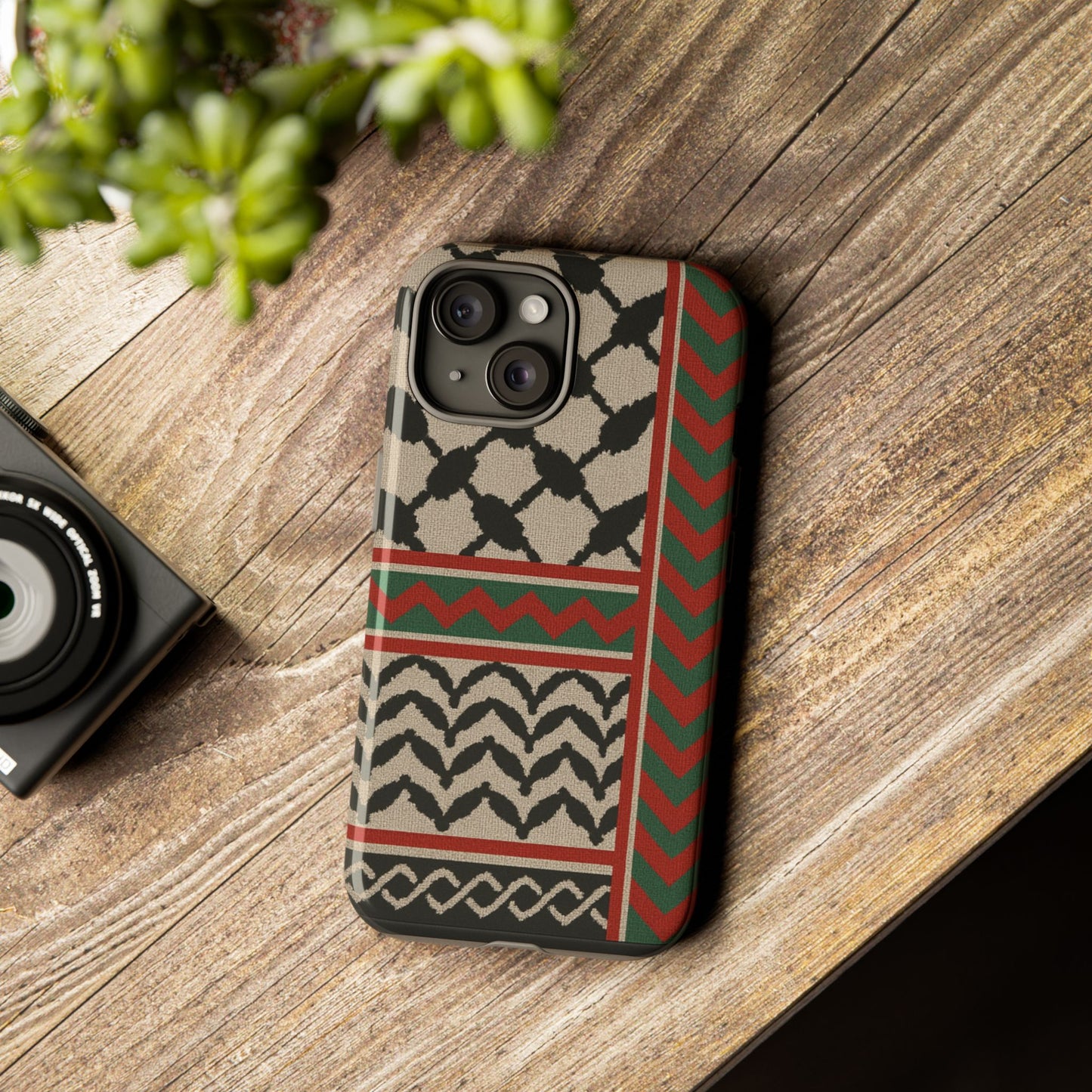 Heritage & Hope: Palestinian Keffiyeh Phone Case