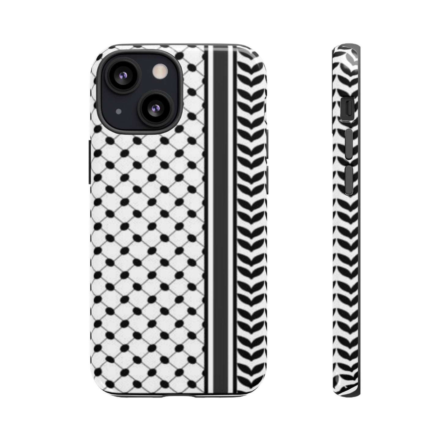 White & Black Keffiyeh Heritage