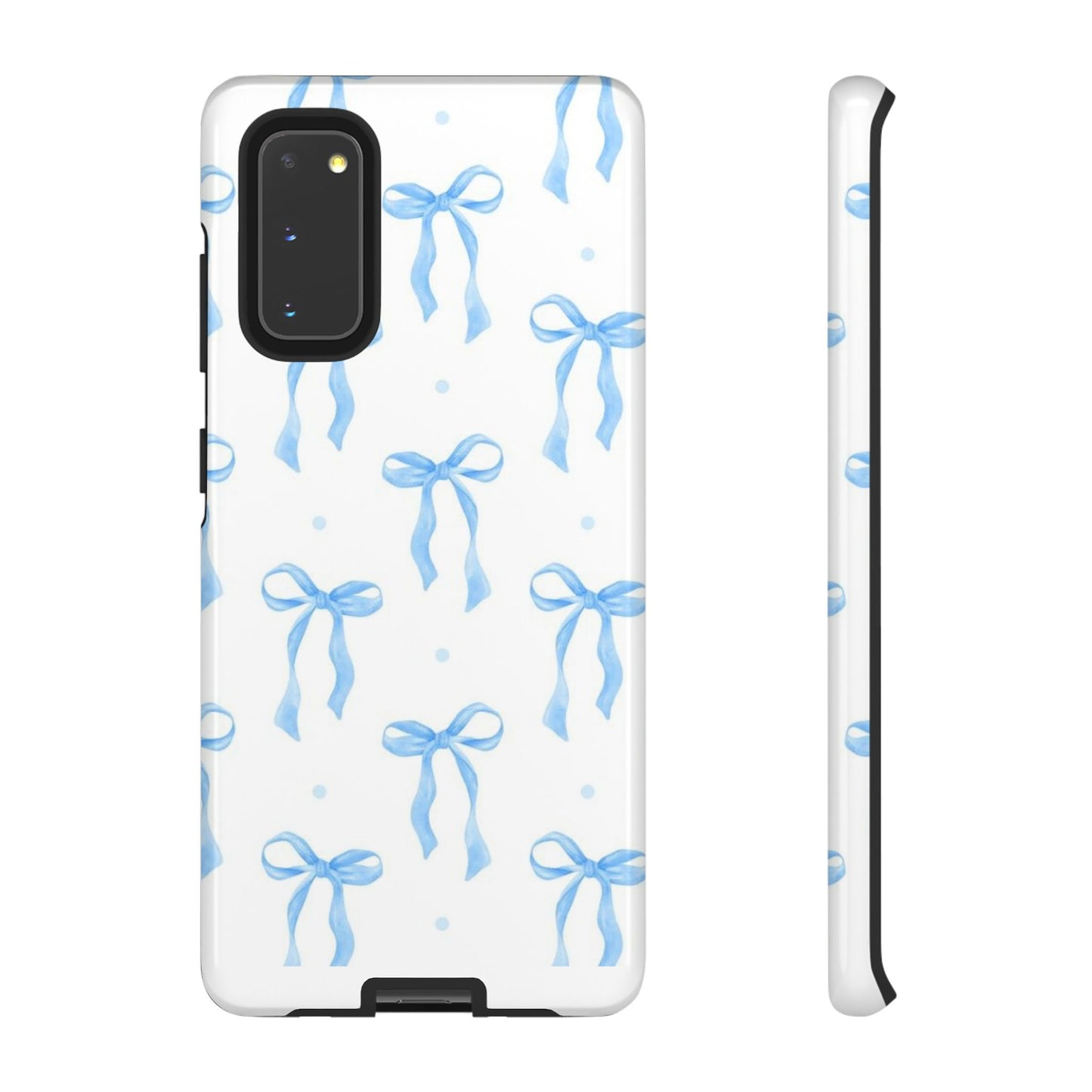Blue Bow Phone Case