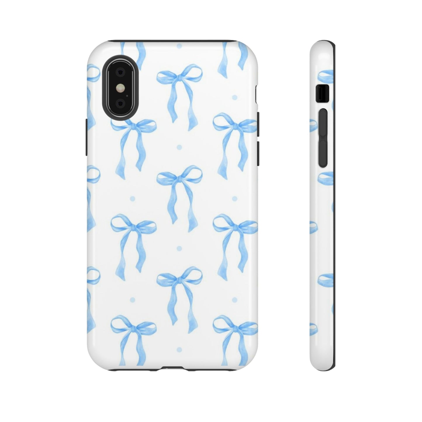 Blue Bow Phone Case