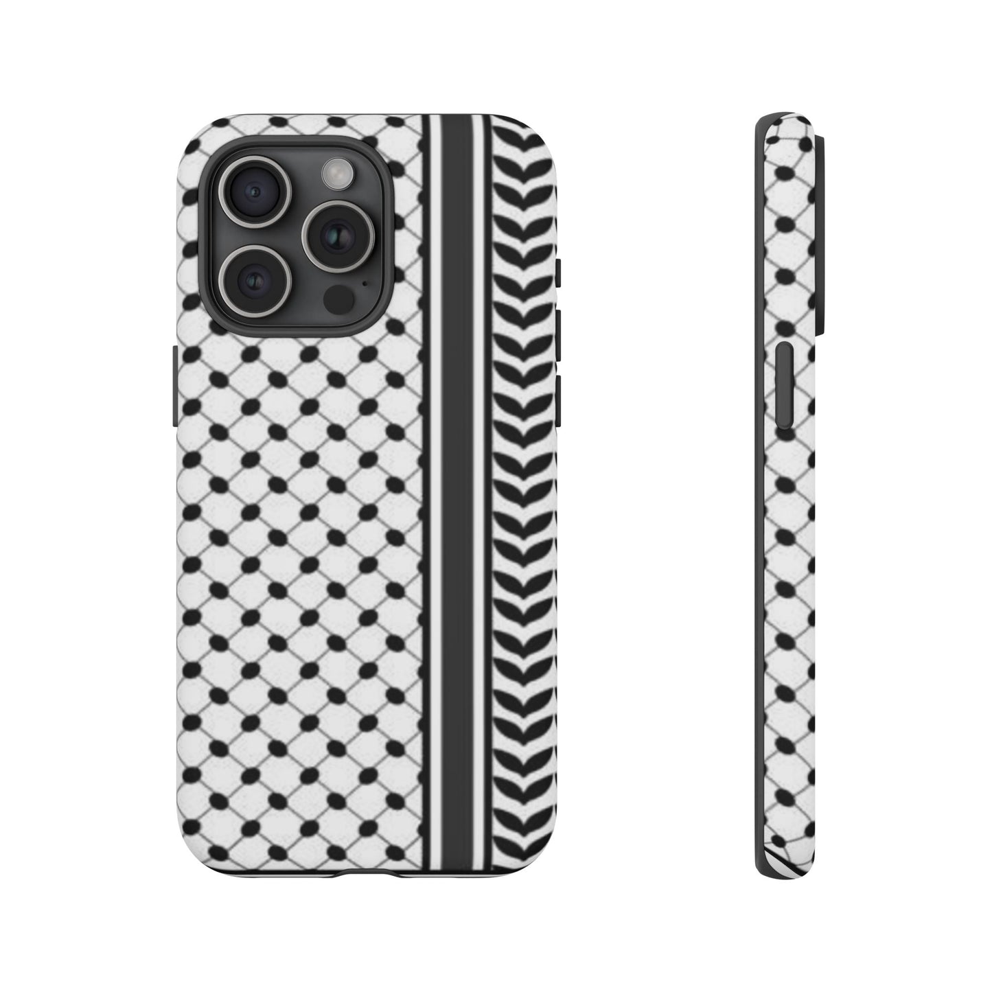 White & Black Keffiyeh Heritage