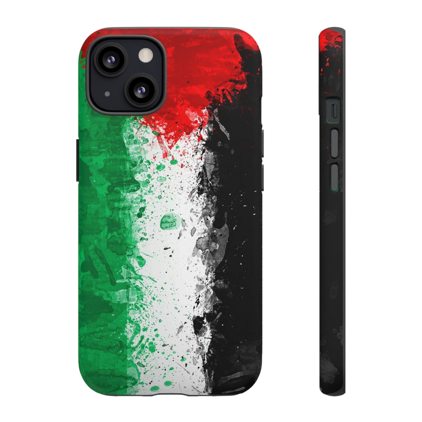 Palestine Flag: Paint Style