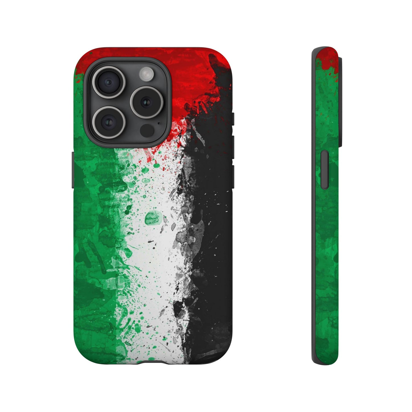 Palestine Flag: Paint Style