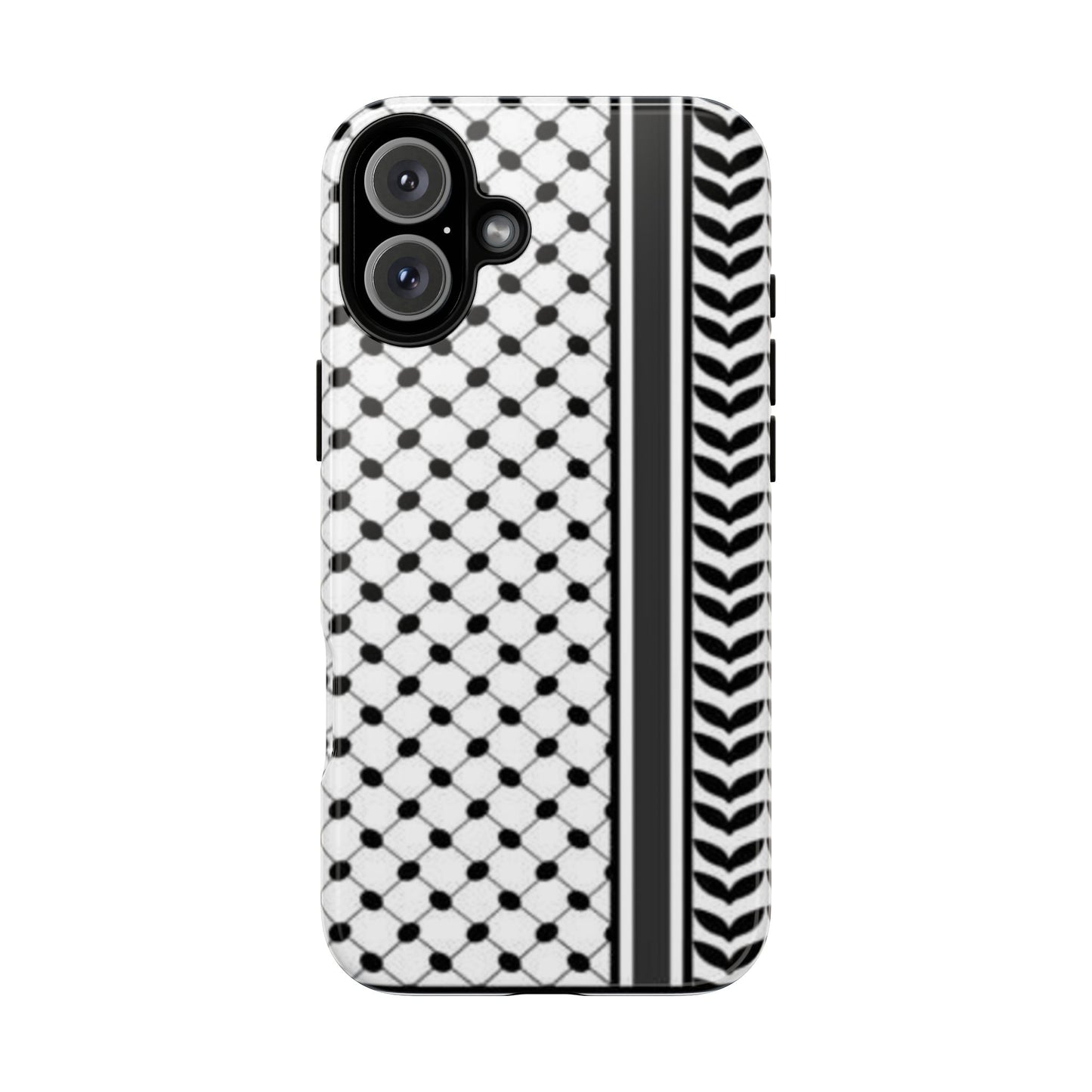 White & Black Keffiyeh Heritage