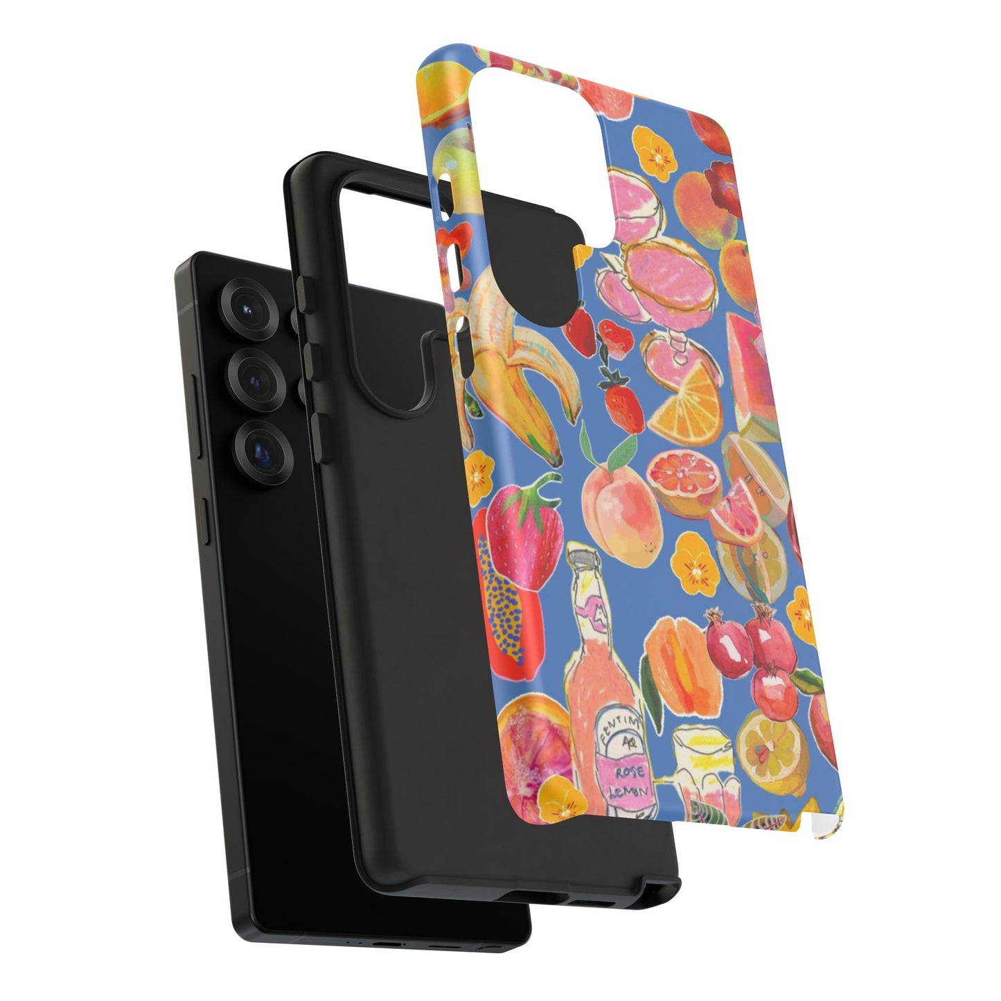 Colorful Fruit Collage Phone Case