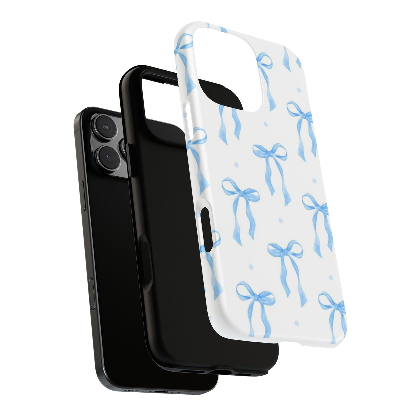 Blue Bow Phone Case