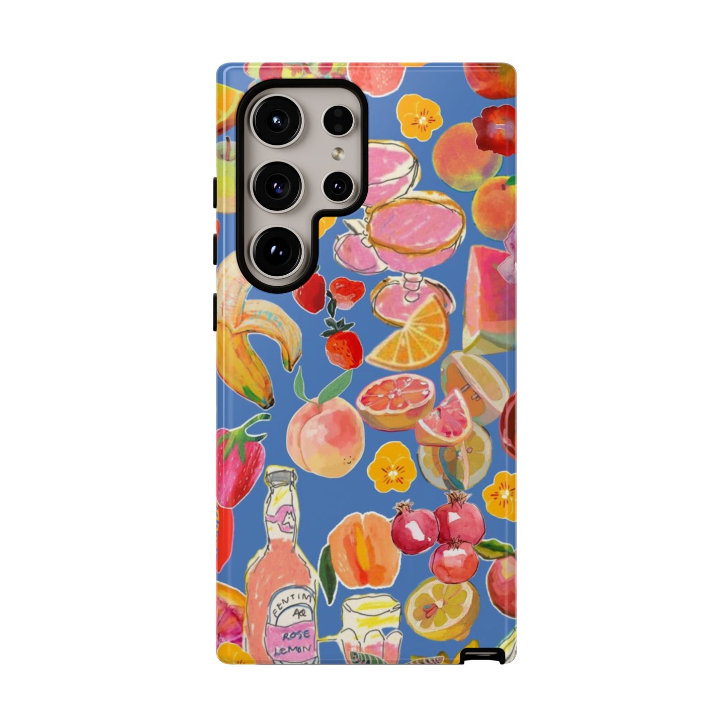 Colorful Fruit Collage Phone Case