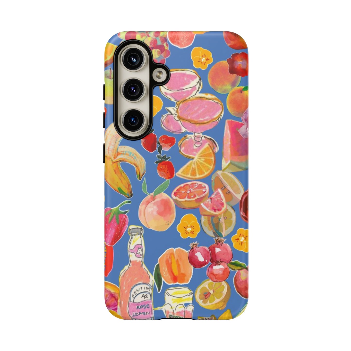 Colorful Fruit Collage Phone Case