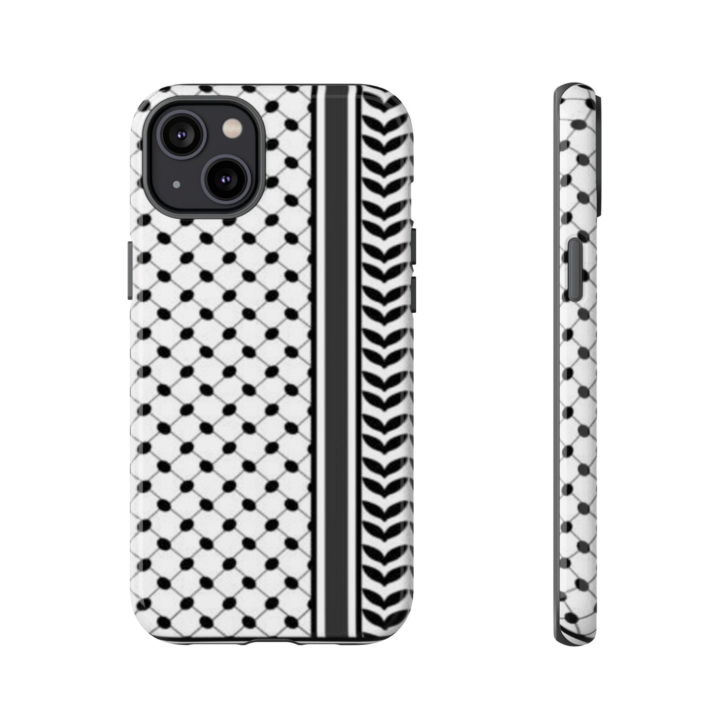 White & Black Keffiyeh Heritage