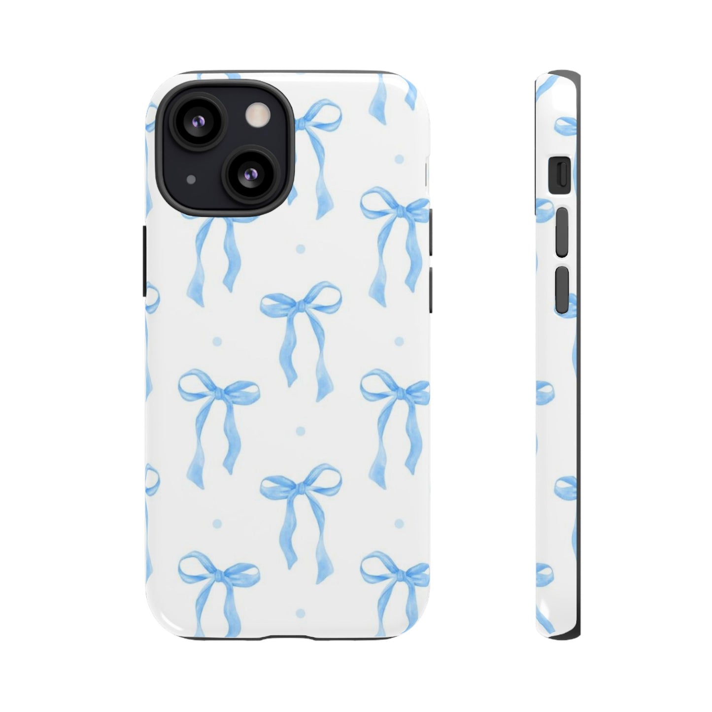 Blue Bow Phone Case