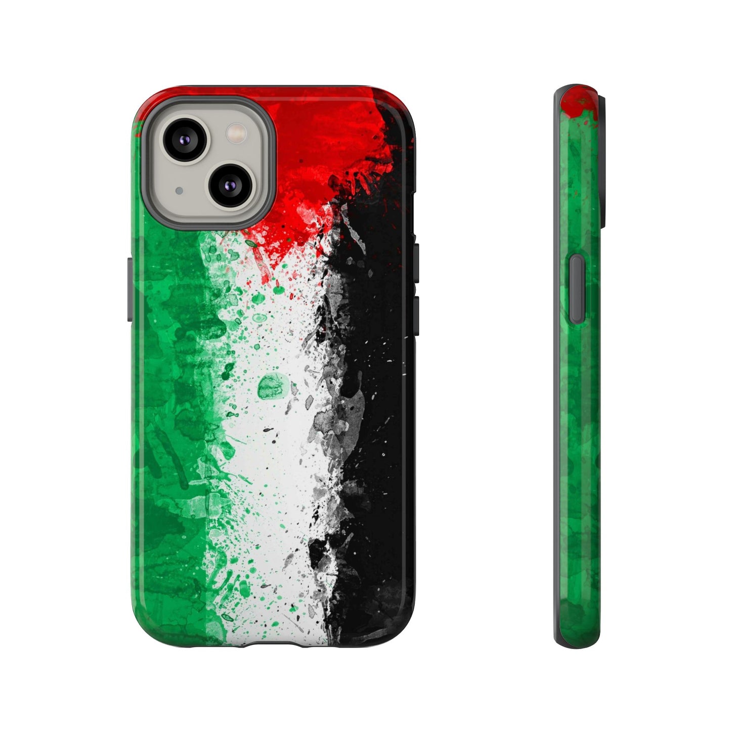 Palestine Flag: Paint Style