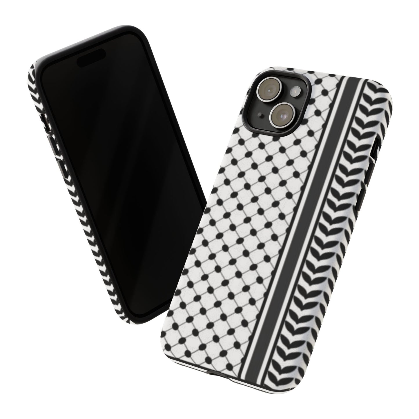 White & Black Keffiyeh Heritage