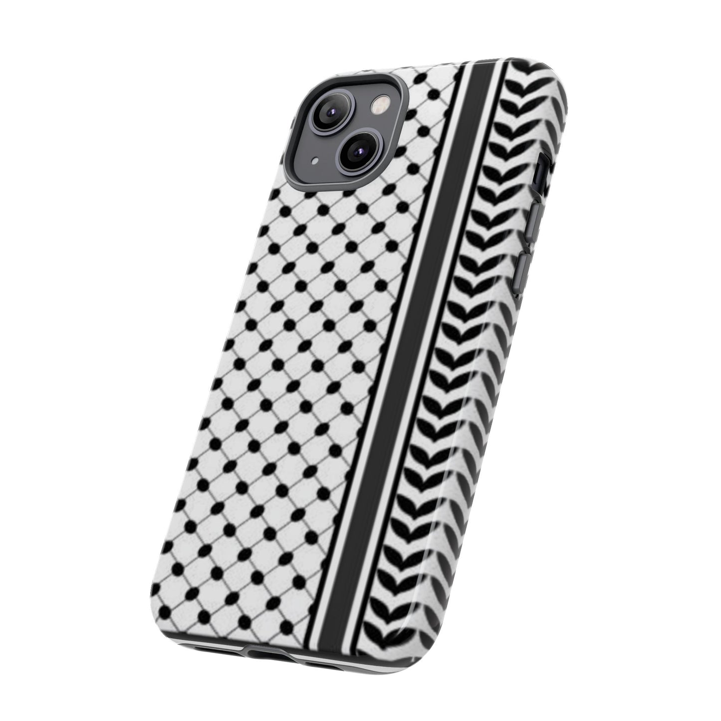 White & Black Keffiyeh Heritage