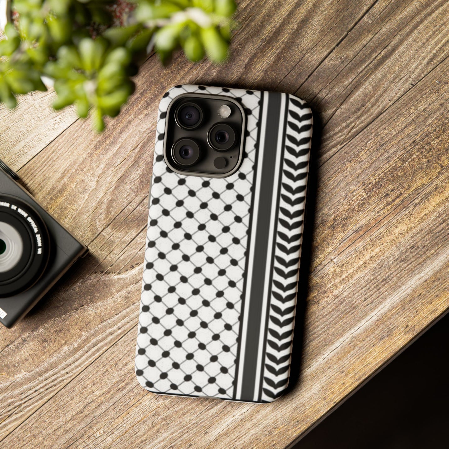 White & Black Keffiyeh Heritage