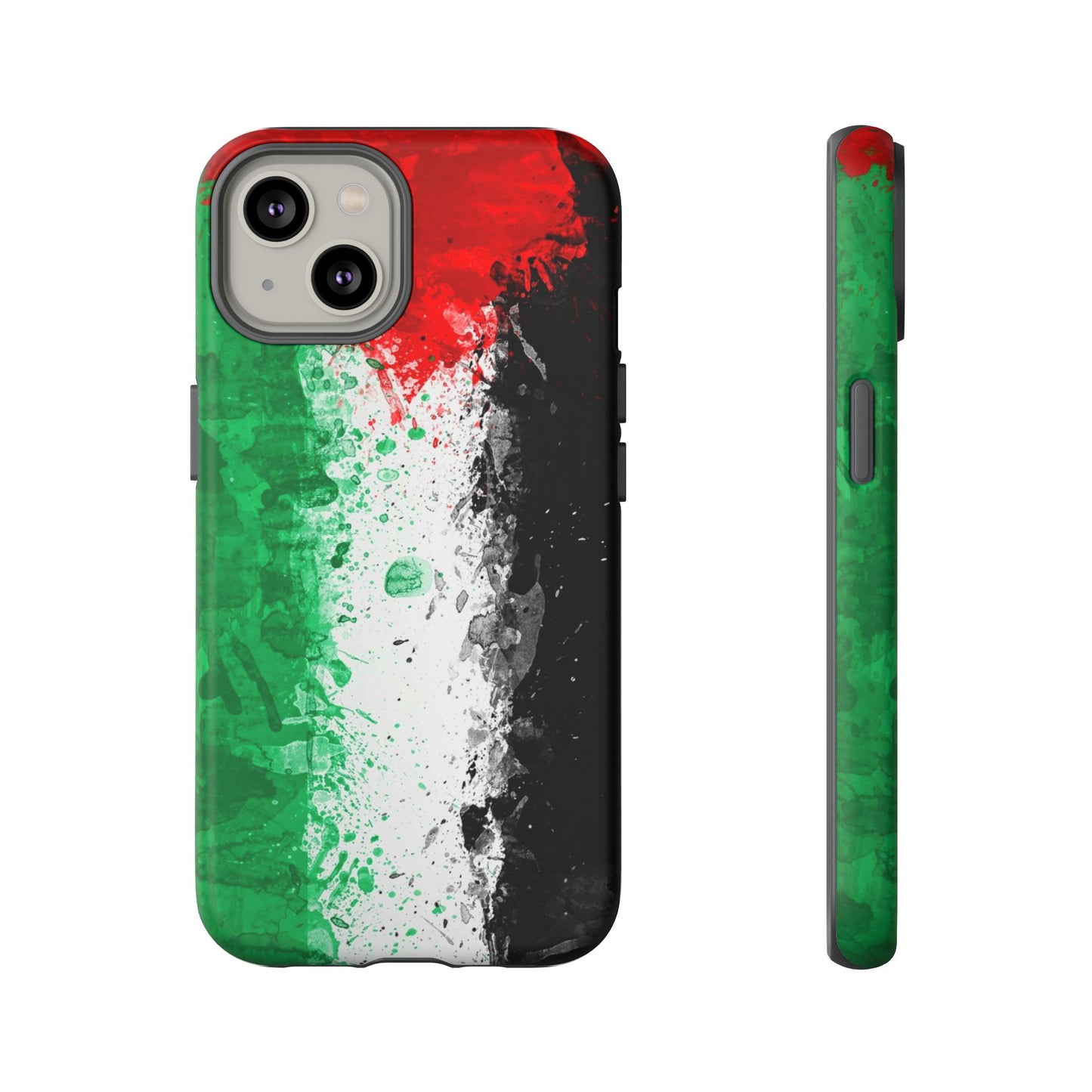 Palestine Flag: Paint Style