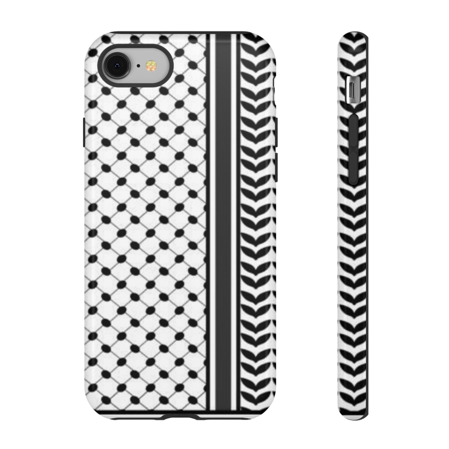 White & Black Keffiyeh Heritage