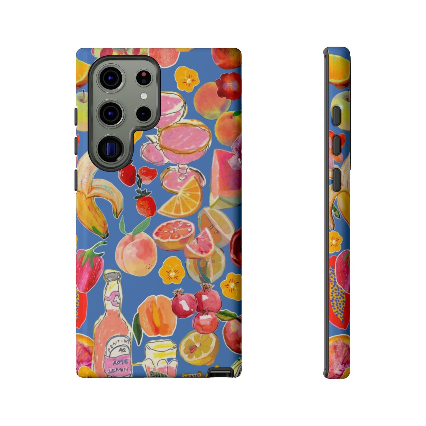 Colorful Fruit Collage Phone Case