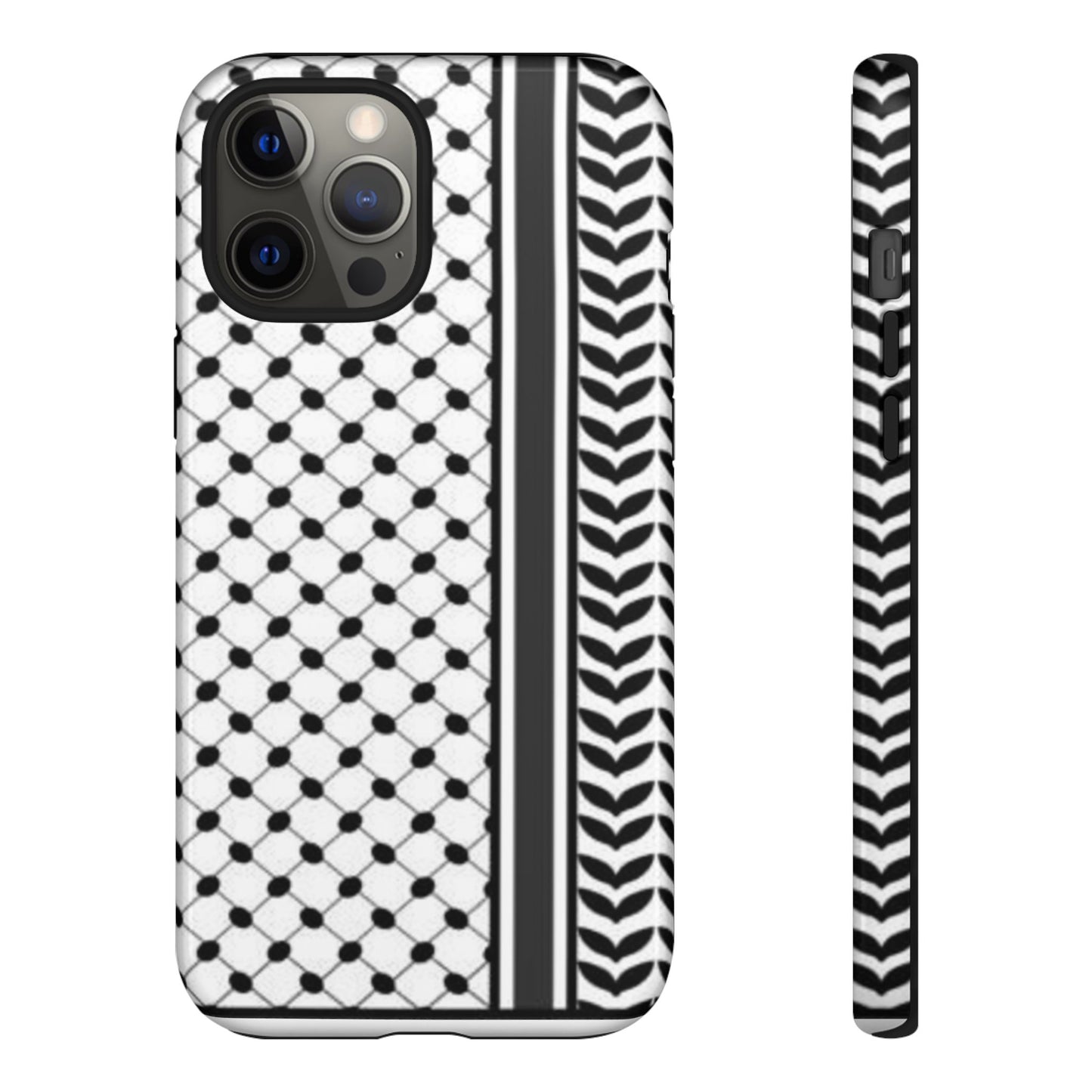 White & Black Keffiyeh Heritage