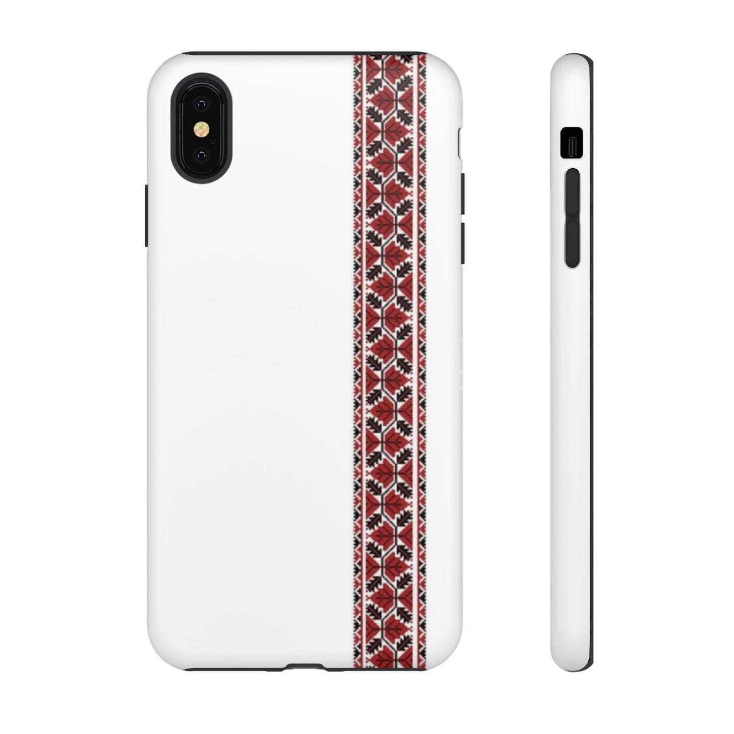 Palestinian Tatreez White/Red