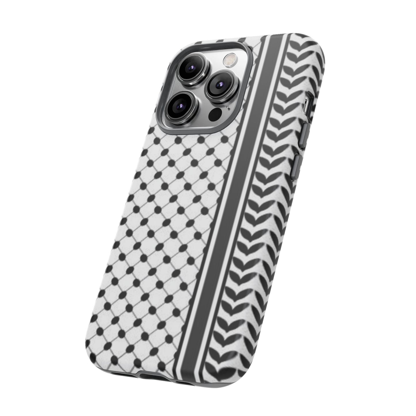 White & Black Keffiyeh Heritage