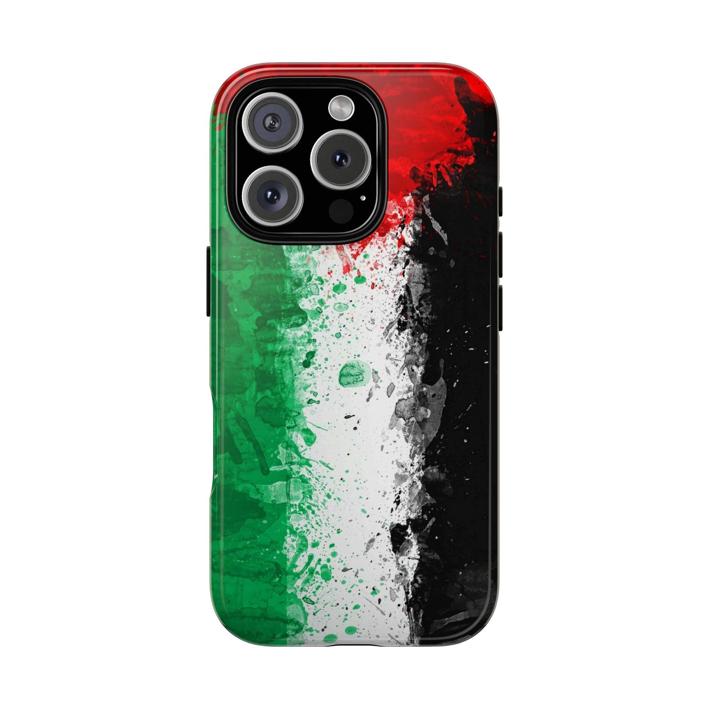 Palestine Flag: Paint Style