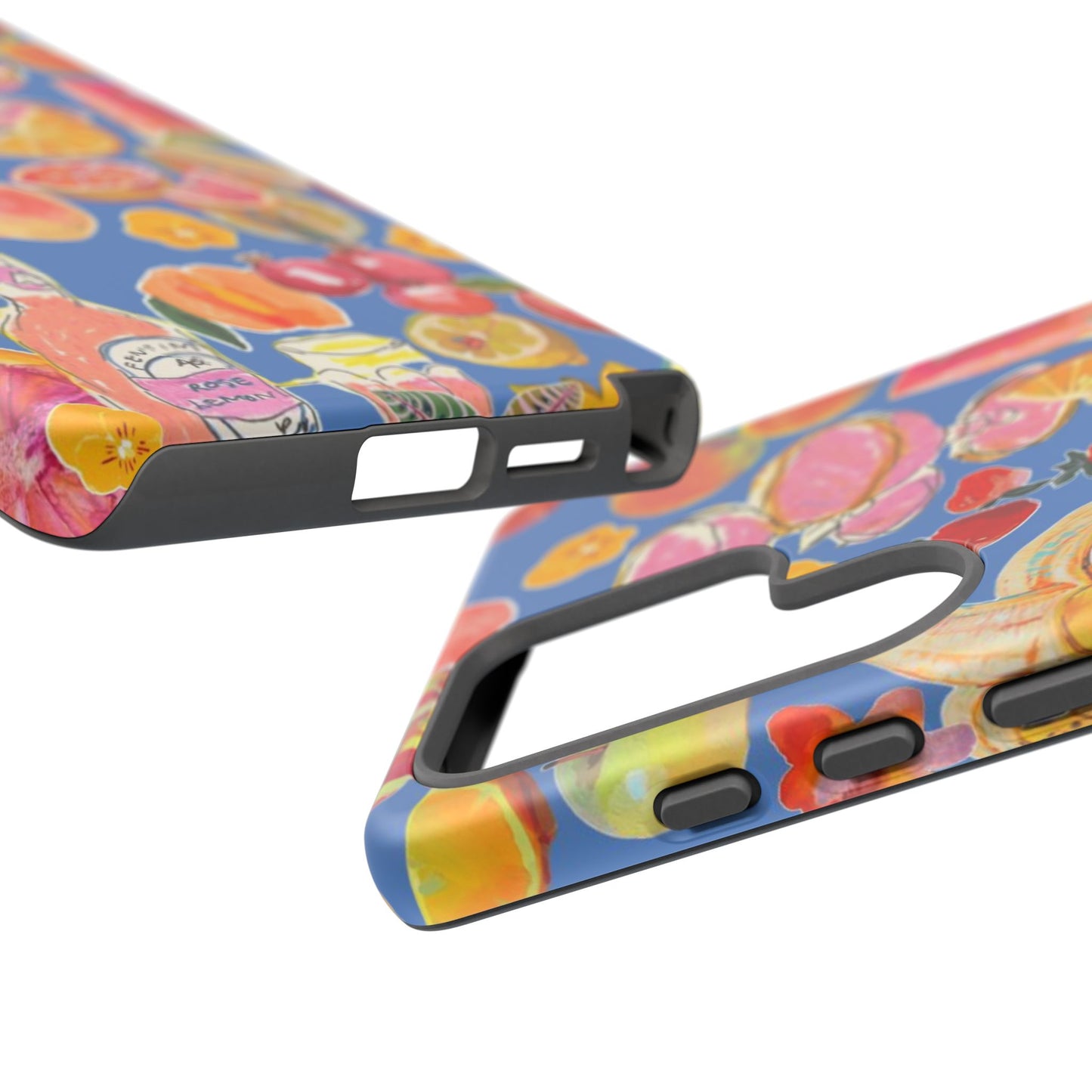 Colorful Fruit Collage Phone Case