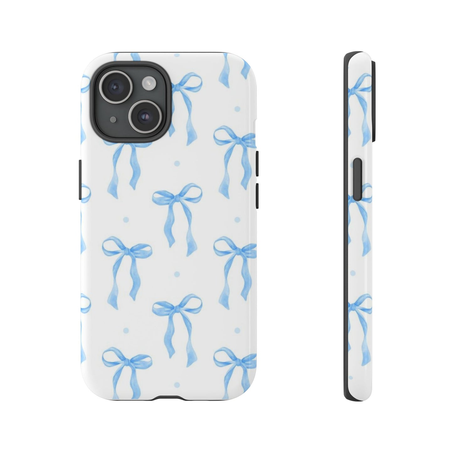 Blue Bow Phone Case