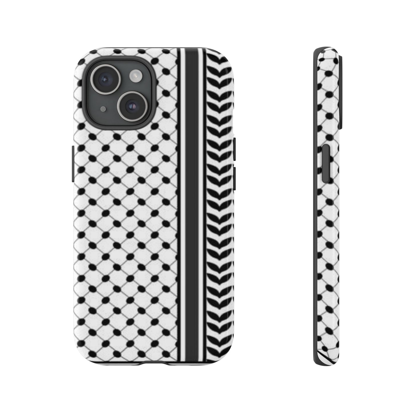 White & Black Keffiyeh Heritage