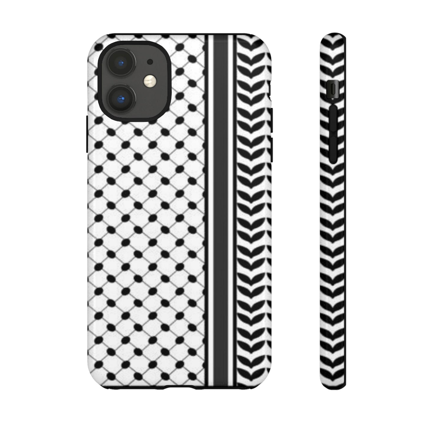 White & Black Keffiyeh Heritage