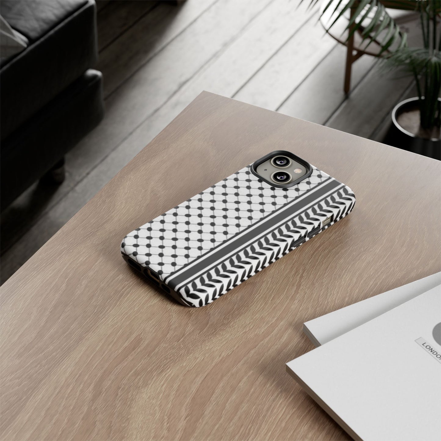 White & Black Keffiyeh Heritage