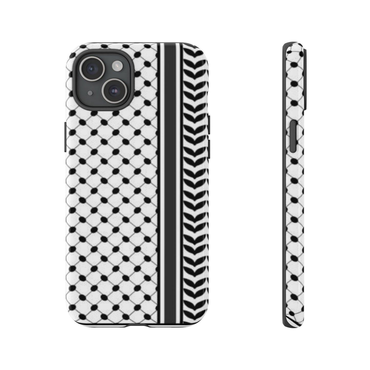 White & Black Keffiyeh Heritage