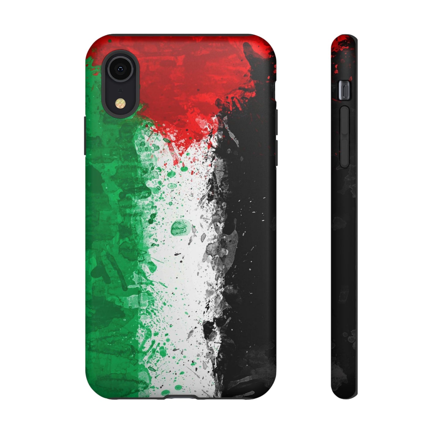 Palestine Flag: Paint Style