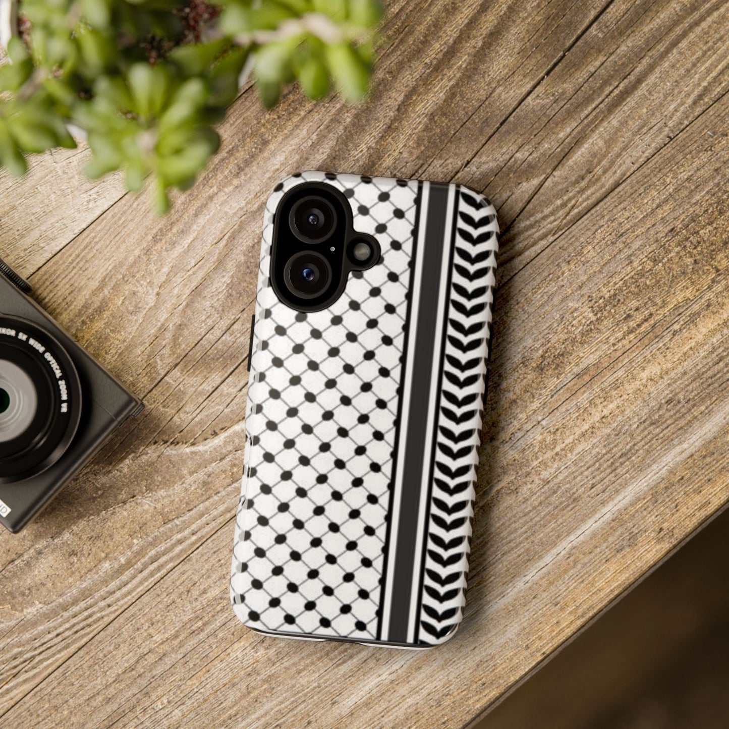 White & Black Keffiyeh Heritage