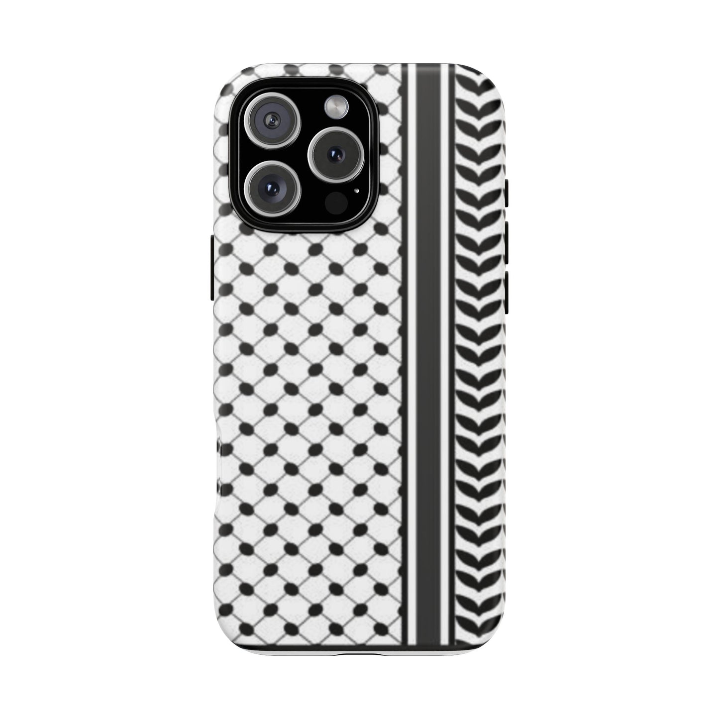 White & Black Keffiyeh Heritage