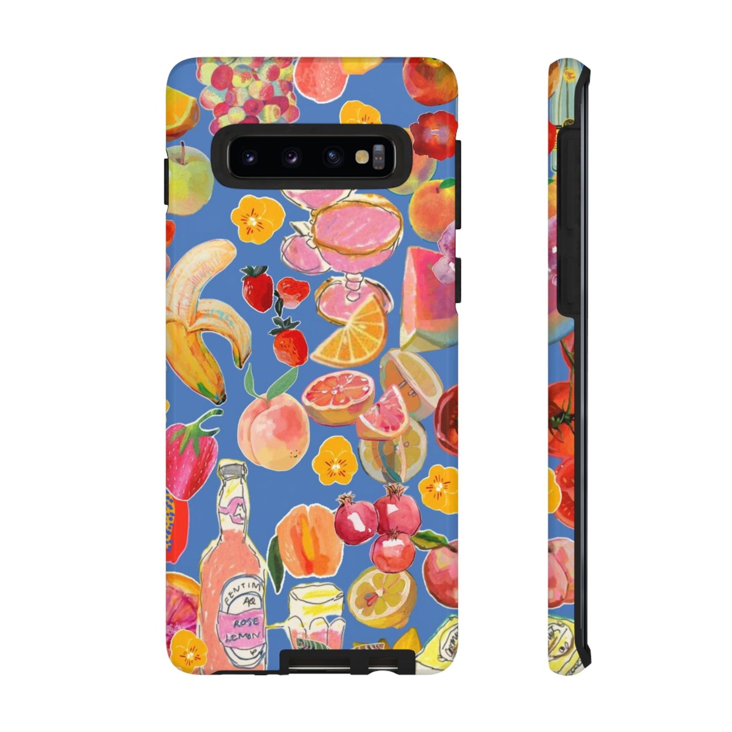 Colorful Fruit Collage Phone Case